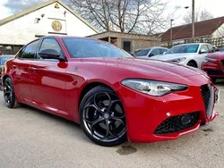 Red Used 2017 Alfa Romeo Giulia Quadrifoglio Sedan | £21,500