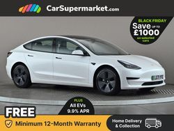 White Used 2021 Tesla Model 3 Standard Range Sedan | £20,797 (Fair price)