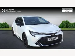 White Used 2022 Toyota Corolla Sport Hatchback | £18,354 (A bit pricey)