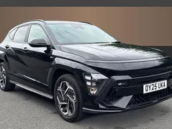 Black Used 2025 Hyundai Kona N Line SUV | £26,071 (Expensive)