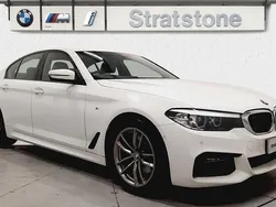 White Used 2020 BMW 520 M Sport | £20,750 (Good price)
