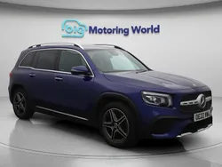 Blue Used 2022 Mercedes GLB200 AMG line SUV | £25,800 (Fair price)