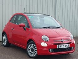 Red Used 2022 Fiat 500 Dolcevita Hatchback | £11,498 (Fair price)