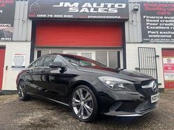 Black Used 2017 Mercedes CLA220 Sedan | £11,495 (Good price)