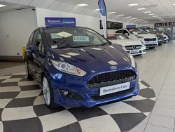 Blue Used 2015 Ford Fiesta Zetec Hatchback | £5,995 (A bit pricey)