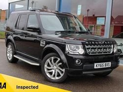 Black Used 2016 Land Rover Discovery 4 HSE SUV | £18,495 (Fair price)