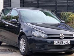 Black Used 2009 VW Golf VI S Hatchback | £2,850 (Fair price)