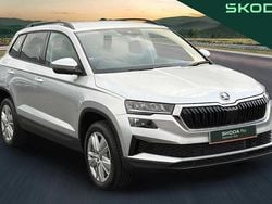 Brilliant silver metallic New 2025 Skoda Karoq SE SUV | £26,990 (Good price)