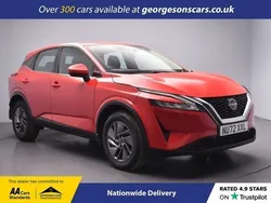 Red Used 2022 Nissan Qashqai Acenta Premium SUV | £17,160 (A bit pricey)