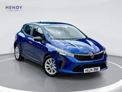 Renault id iron blue Used 2024 Renault Clio V Evolution Hatchback | £16,999 (Fair price)
