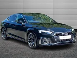 Black Used 2021 Audi A5 Sportback S-Line Hatchback | £25,650 (Fair price)