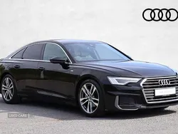 Black Used 2021 Audi A6 S-Line Sedan | £24,990 (Good price)
