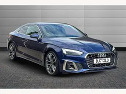 Blue Used 2021 Audi A5 S-Line Coupe | £21,495 (Good price)