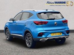 Blue Used 2022 MG ZS Exclusive Sedan | £14,091 (Fair price)