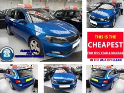 Blue Used 2015 Skoda Fabia SE L Estate | £5,985 (Fair price)