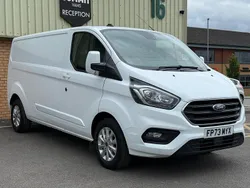 White Used 2023 Ford Transit Custom Limited Van | £17,998 (Fair price)