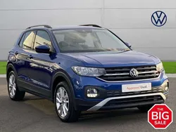 Blue Used 2021 VW T-Cross SE SUV | £15,506 (Fair price)