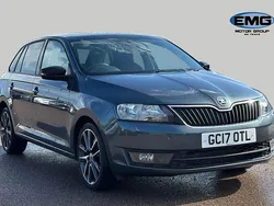 Grey Used 2017 Skoda Rapid Sport Hatchback | £9,695 (Fair price)