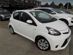 White Used 2012 Toyota Aygo Hatchback | £3,999 (Expensive)