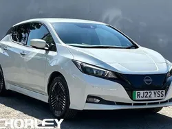 White Used 2022 Nissan Leaf N-Connecta Hatchback | £10,451 (Good price)