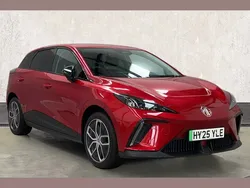 Red Used 2025 MG MG4 EV Trophy Hatchback | £22,990 (A bit pricey)
