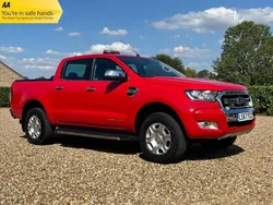 Red Used 2017 Ford Ranger Limited Pickup | £15,499 (Good price)