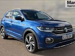 Blue Used 2020 VW T-Cross R-line SUV | £17,289 (Fair price)