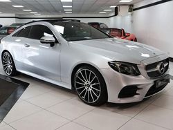 Silver Used 2019 Mercedes E220 AMG line Coupe | £24,849 (Expensive)