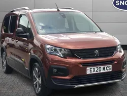 Yellow Used 2020 Peugeot Rifter GT-line MPV | £13,303 (Fair price)