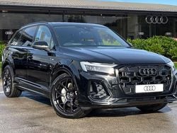 Black New 2025 Audi Q7 Black Edition SUV | £65,480 (Expensive)