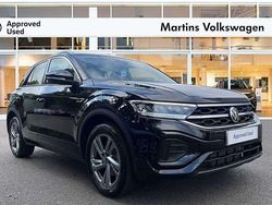 Black Used 2025 VW T-Roc R-line SUV | £27,995 (Fair price)