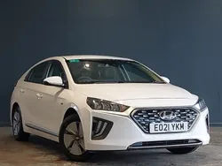 White Used 2021 Hyundai Ioniq Premium Sedan | £14,498 (A bit pricey)