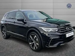 Black Used 2024 VW Tiguan Allspace R-line SUV | £33,990 (A bit pricey)