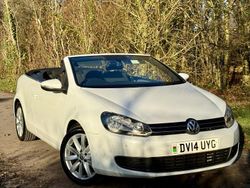 White Used 2014 VW Golf Cabriolet R Cabriolet | £4,995 (Fair price)