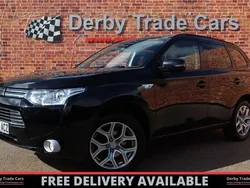 Black Used 2014 Mitsubishi Outlander P-HEV SUV | £7,990 (Good price)