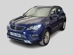 Blue Used 2016 Seat Ateca SE SUV | £11,395 (Fair price)