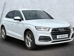 White Used 2019 Audi Q5 S-Line SUV | £20,995 (Good price)