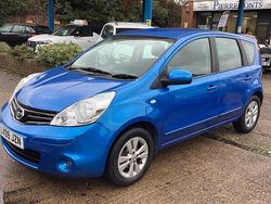 Blue Used 2009 Nissan Note Acenta MPV | £4,695 (A bit pricey)