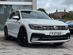 White Used 2017 VW Tiguan R-line SUV | £15,495 (Fair price)