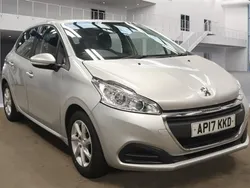 Silver Used 2017 Peugeot 208 Active Hatchback | £3,495 (Good price)