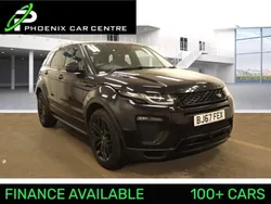 Santorini black metallic Used 2017 Land Rover Range Rover evoque HSE Dynamic SUV | £16,795 (Fair price)