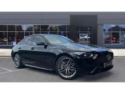 Black Used 2023 Mercedes C43 AMG Premium Sedan | £42,445 (Good price)
