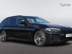 Black Used 2021 BMW 530e M Sport Estate | £22,250 (Fair price)