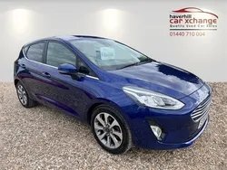 Blue Used 2018 Ford Fiesta Zetec Hatchback | £5,295 (Fair price)