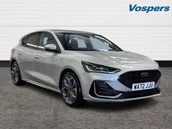 Silver Used 2022 Ford Focus ST-Line Hatchback | £18,700 (Fair price)