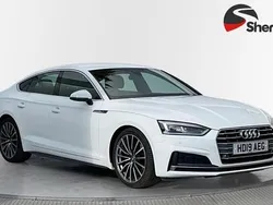 White Used 2019 Audi A5 Sportback S-Line Hatchback | £17,999 (Good price)
