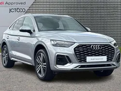 Silver Used 2021 Audi Q5 Sportback Competition SUV | £31,733 (Fair price)
