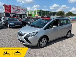 Silver Used 2013 Vauxhall Zafira MPV | £3,999 (A bit pricey)