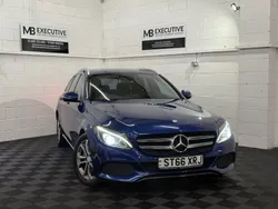 Blue Used 2017 Mercedes C220 Estate | £8,790 (Super price)