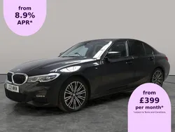 Black Used 2021 BMW 330 M Sport Sedan | £26,273 (Fair price)